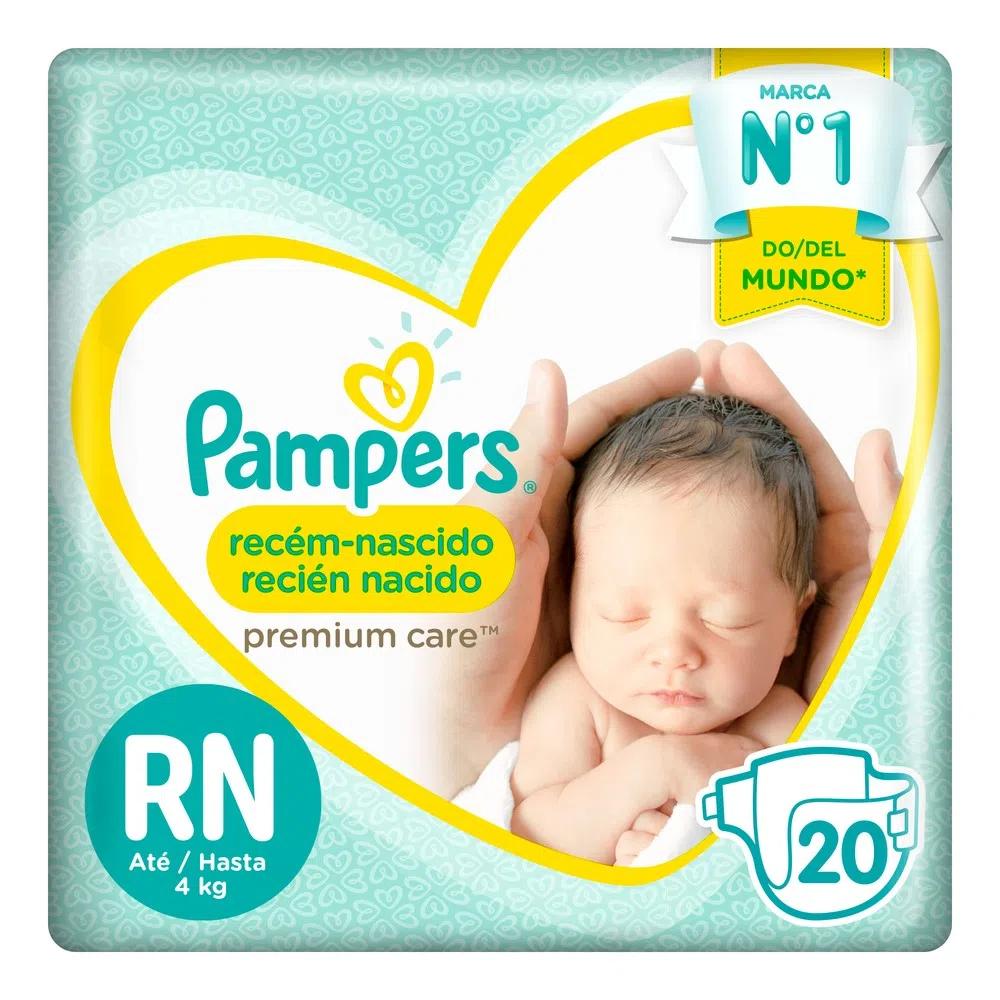 PAÑAL PAMPERS RN X 20U | Finvian