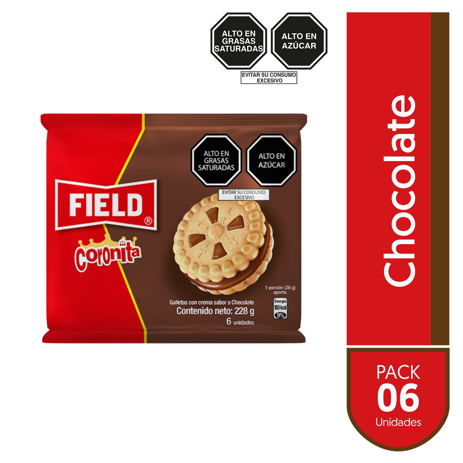 GALLETA CORONITA CHOCO X 38G Finvian