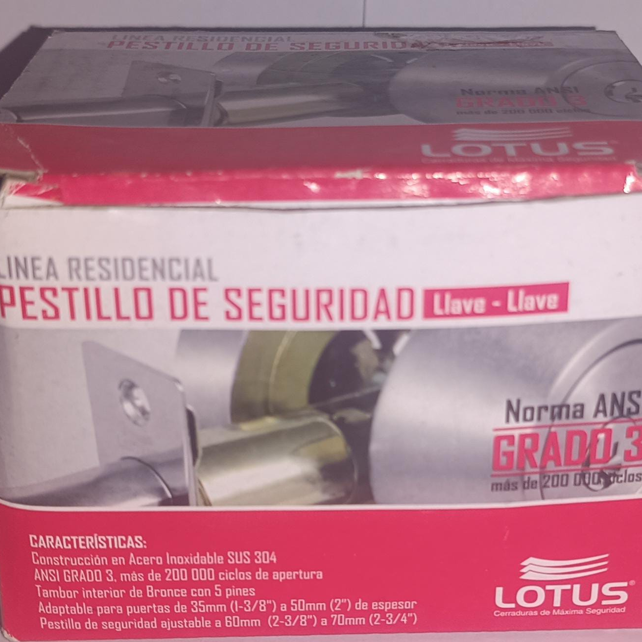 PESTILLO DE SEG