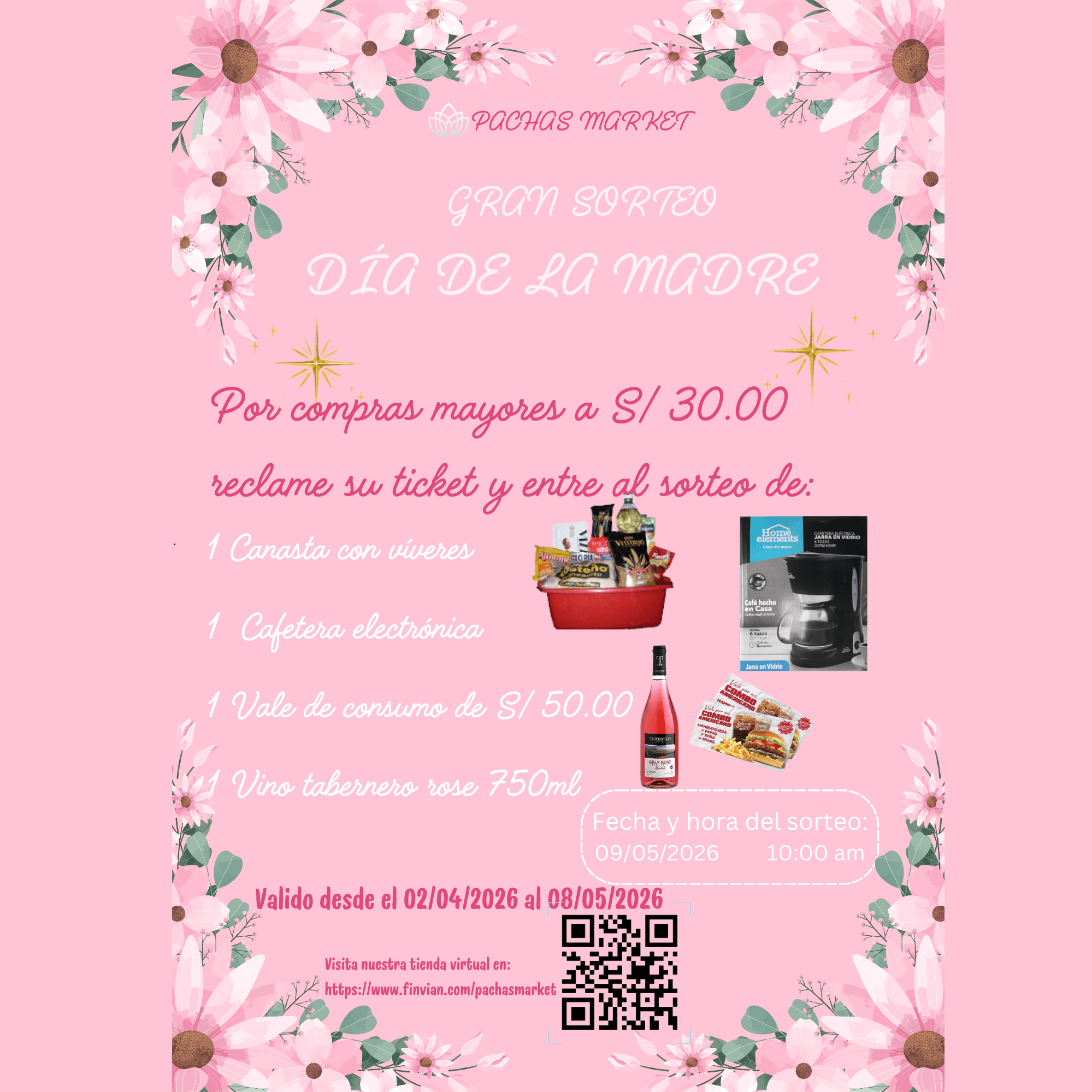 SORTEO DIA DE LA MADRE