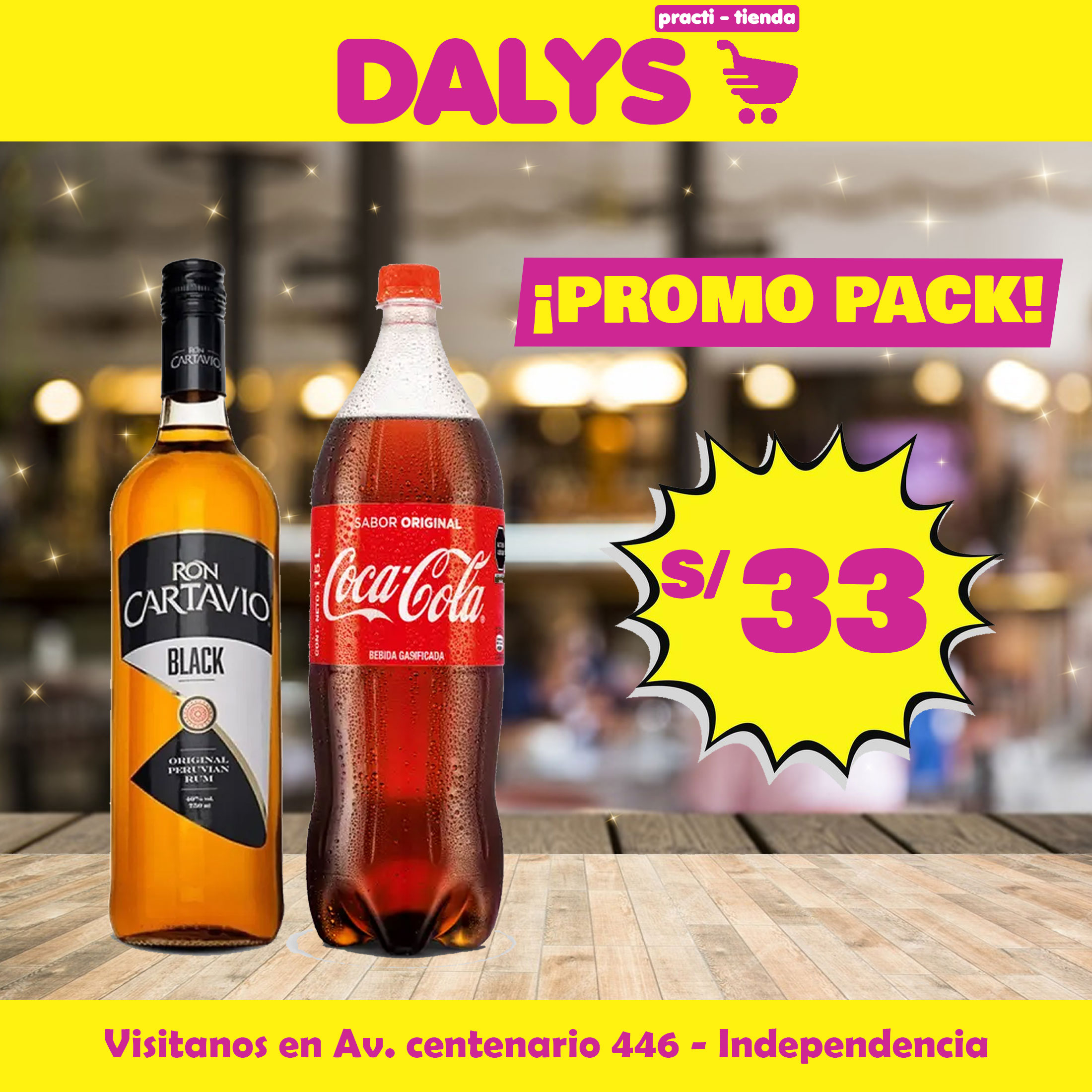 RON CARTAVIO 750ML + C